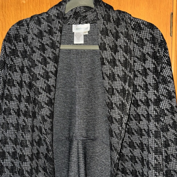 Coldwater Creek shawl collar jacket. Sweater like material. - Picture 2 of 5